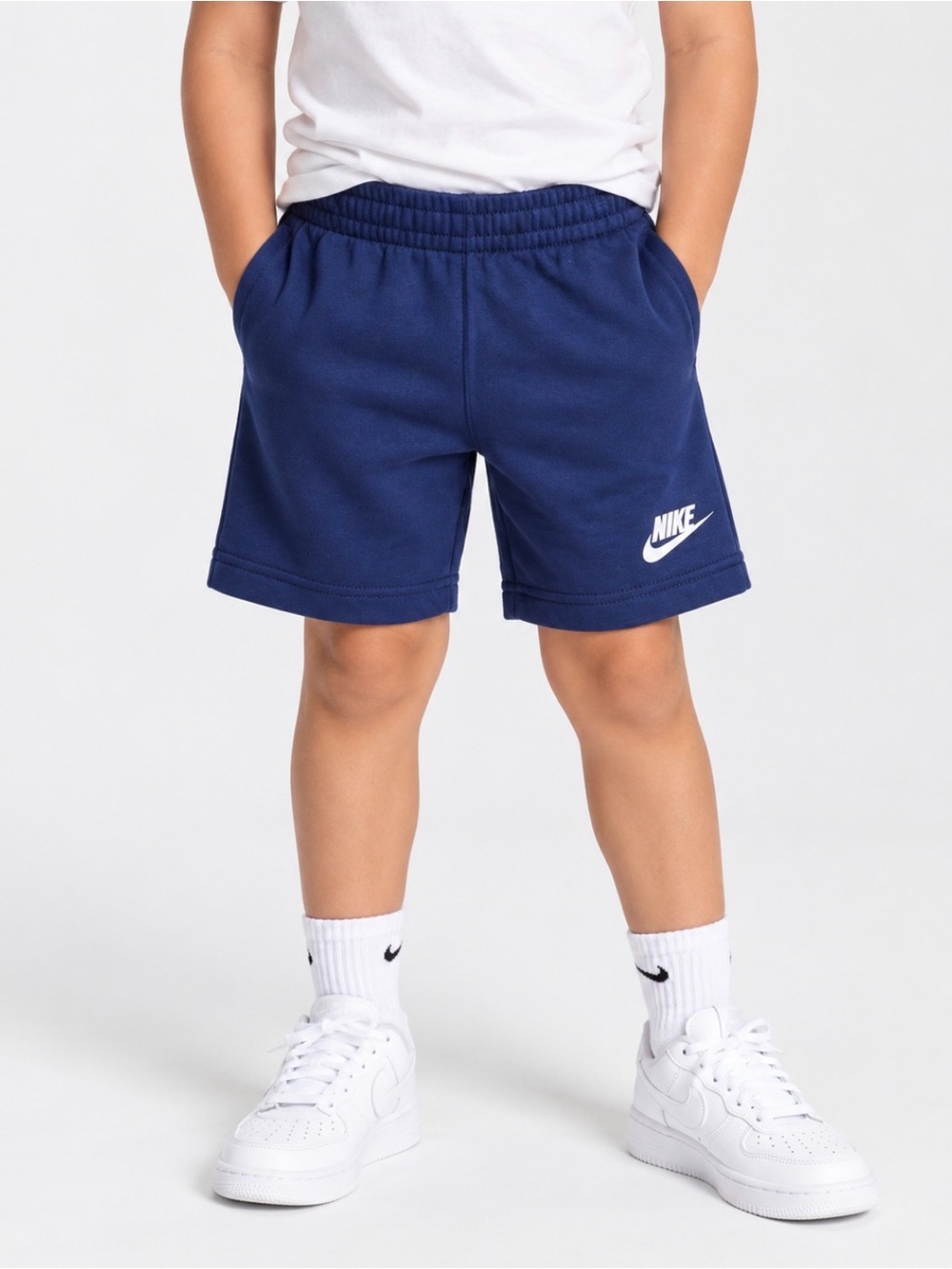 Nike Boys Navy Blue Athletic Shorts Size 4T